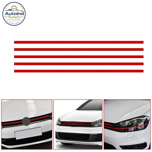 Red sticker strip trim for - red,