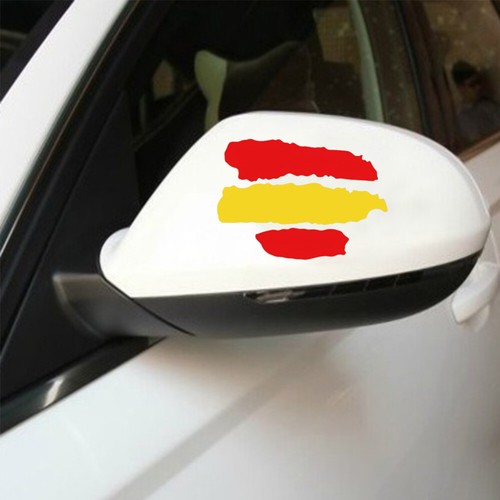 Spanish flag sticker car - spanish,