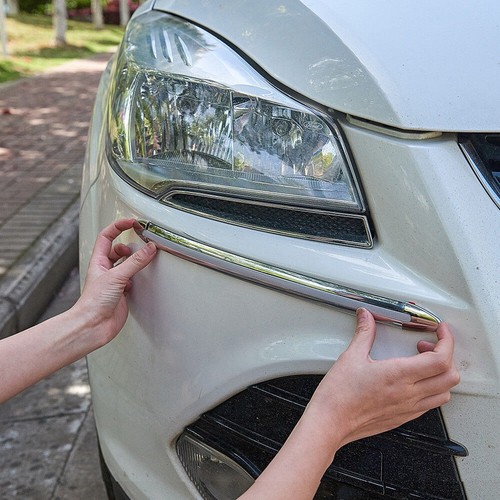 4pcs car bumper chrome corner - 4pcs,