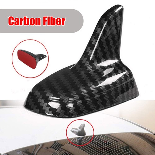 Black carbon fiber shark - black,