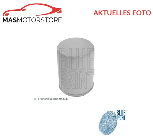 Engine oil filter blue print - blue,