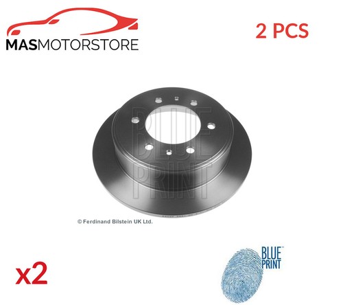 Brake discs set pair - brake, rear