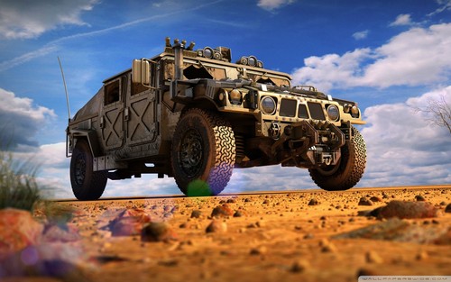 Humvee vehicle military