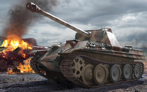 Tank fire army military - fire,