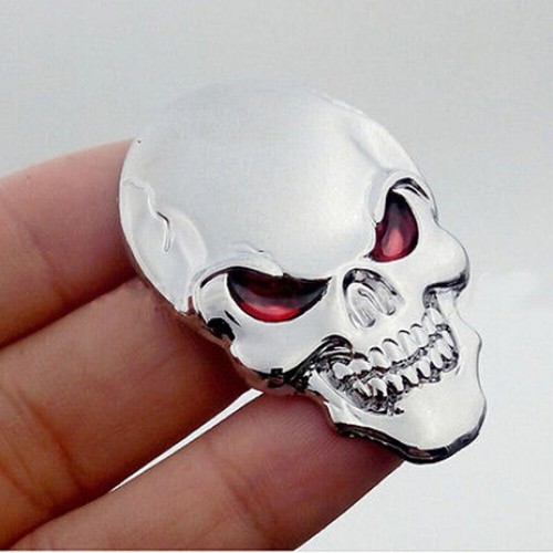 Metal skull bone - metal,