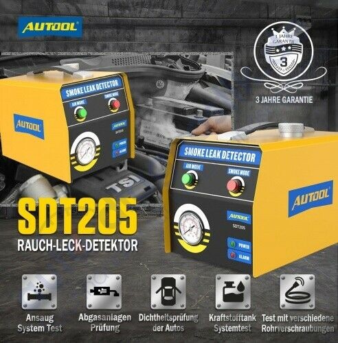 Autool sdt205 smoke leak - autool,