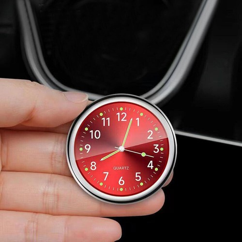 Car dashboard clock stick - clock, stick-on