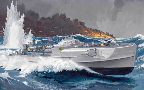 Warship military fire sky - fire,