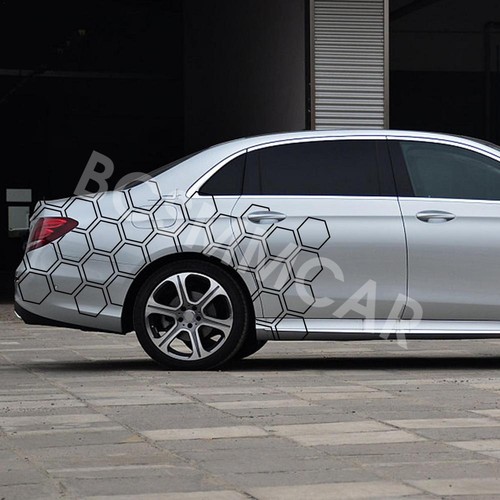 Racing vehicle door decal body - racing,