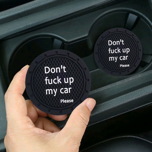 2pcs car vehicle - water, cup