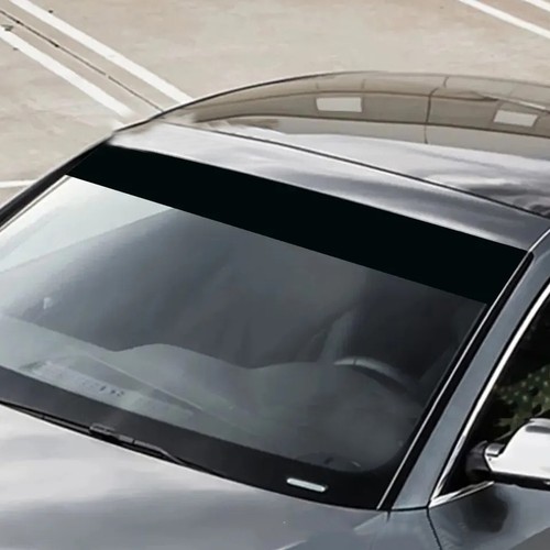 Car visor sun strip decals - car,