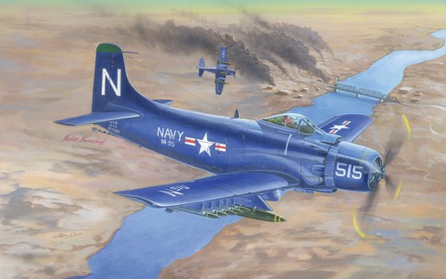 Aircraft military flying - military, navy